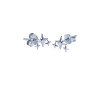 Silver Stud Earring STS-5842